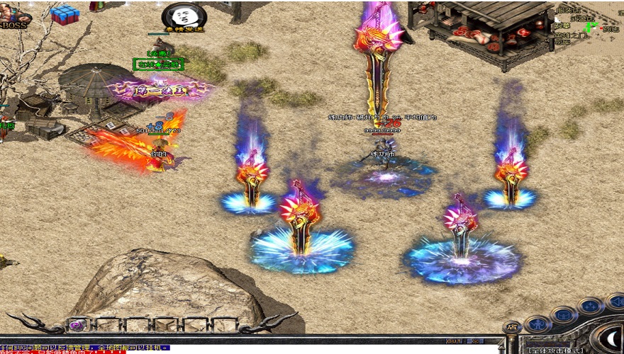 传奇私服网站活动推荐:无等级上限传奇异常喜悦捡到阎罗手套？